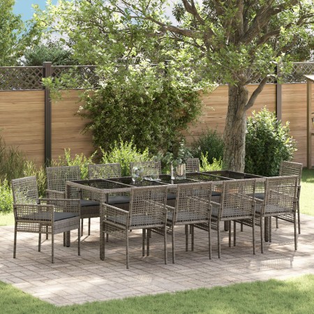 Juego de 6 Gris, Negro von , Gartenstühle - Ref: Foro24-3334878, Preis: 763,69 €, Rabatt: %