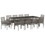 Juego de 6 Gris, Negro von , Gartenstühle - Ref: Foro24-3334878, Preis: 763,69 €, Rabatt: %