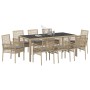 Juego de 5 Beige y gris claro von , Gartenstühle - Ref: Foro24-3334884, Preis: 624,41 €, Rabatt: %