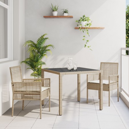 Juego de 2 Beige von , Gartenstühle - Ref: Foro24-3334887, Preis: 208,16 €, Rabatt: %