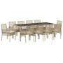 Set de 6 Beige y negro by , Garden chairs - Ref: Foro24-3334894, Price: 767,08 €, Discount: %