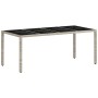 Juego de Comedor de Jardín de 7 Piezas con Cojines en Polirratán Gris Claro von , Gartenstühle - Ref: Foro24-3334899, Preis: ...