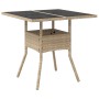 Juego de Comedor de Jardín de 5 Piezas Beige de Ratán Polímero von , Gartenstühle - Ref: Foro24-3334930, Preis: 301,92 €, Rab...