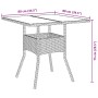 Juego de Comedor de Jardín de 5 Piezas Beige de Ratán Polímero von , Gartenstühle - Ref: Foro24-3334930, Preis: 301,92 €, Rab...