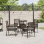 Juego de Comedor de Jardín de 5 Piezas Marrón Polirratán von , Gartenstühle - Ref: Foro24-3334944, Preis: 270,07 €, Rabatt: %