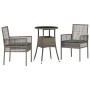Juego de Comedor de Jardín de 3 Piezas Gris Ratán Sintético von , Gartenstühle - Ref: Foro24-3334945, Preis: 163,20 €, Rabatt: %