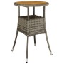 Conjunto de Muebles de Comedor Conjunto de 5 Gris Ratán, Vidrio von , Gartenstühle - Ref: Foro24-3334954, Preis: 270,33 €, Ra...