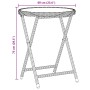 Juego de Bistro de Jardín de 3 Piezas con Cojines Marrón de Poliratán by , Garden chairs - Ref: Foro24-3334963, Price: 170,27...