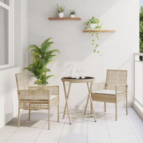 Comprar Conjunto de jardín bistró de 3 piezas con