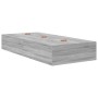 Cama con almacenamiento Marco Gris Sonoma 80x200 cm by , Beds and slatted bases - Ref: Foro24-3335338, Price: 183,47 €, Disco...