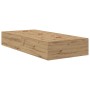 Cama de Almacenamiento Rústica Roble 80x200 cm von , Betten und Lattenroste - Ref: Foro24-3335340, Preis: 178,37 €, Rabatt: %