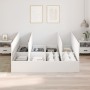 Marco de Cama Blanco Madera King Marco con Almacenamiento de , Camas y somieres - Ref: Foro24-3335357, Precio: 439,24 €, Desc...