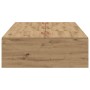 Estructura de Cama de Almacenamiento Roble Artesanal 100x200 cm by , Beds and slatted bases - Ref: Foro24-3335356, Price: 204...