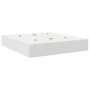 Marco de Cama Blanco Madera King Marco con Almacenamiento de , Camas y somieres - Ref: Foro24-3335357, Precio: 439,24 €, Desc...