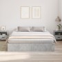 Estructura de Cama de Almacenamiento Gris Concreto 200x200 cm by , Beds and slatted bases - Ref: Foro24-3335360, Price: 417,1...