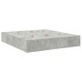 Estructura de Cama de Almacenamiento Gris Concreto 200x200 cm by , Beds and slatted bases - Ref: Foro24-3335360, Price: 417,1...