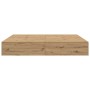 Base de Cama de Almacenamiento en Roble Artisan 200x200 cm by , Beds and slatted bases - Ref: Foro24-3335364, Price: 413,24 €...