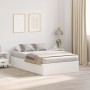 Cama con almacenamiento Blanca 120x200 cm de , Camas y somieres - Ref: Foro24-3335365, Precio: 321,28 €, Descuento: %