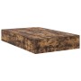 Estructura de Cama de Almacenamiento de Roble Ahumado 120x200 cm by , Beds and slatted bases - Ref: Foro24-3335369, Price: 30...
