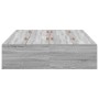 Estructura de Cama de Almacenamiento Gris Sonoma 120x200 cm by , Beds and slatted bases - Ref: Foro24-3335370, Price: 310,38 ...