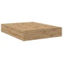 Estructura de Cama Roble Artesanal Madera de Calidad Doble by , Beds and slatted bases - Ref: Foro24-3335380, Price: 320,12 €...