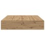 Estructura de Cama Roble Artesanal Madera de Calidad Doble by , Beds and slatted bases - Ref: Foro24-3335380, Price: 320,12 €...