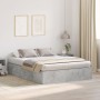 Estructura de Cama de Almacenamiento Gris Concreto 150x200 cm by , Beds and slatted bases - Ref: Foro24-3335384, Price: 384,7...