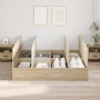 Estructura de Cama de Almacenamiento Sonoma Oak 180x200 cm by , Beds and slatted bases - Ref: Foro24-3335399, Price: 402,85 €...