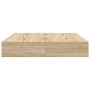 Estructura de Cama de Almacenamiento Sonoma Oak 180x200 cm by , Beds and slatted bases - Ref: Foro24-3335399, Price: 402,85 €...