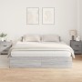 Estructura de Cama de Almacenamiento Gris Sonoma 180x200 cm by , Beds and slatted bases - Ref: Foro24-3335402, Price: 410,76 ...