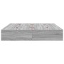 Estructura de Cama de Almacenamiento Gris Sonoma 180x200 cm by , Beds and slatted bases - Ref: Foro24-3335402, Price: 410,76 ...
