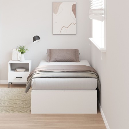 Estructura de Cama de Almacenamiento Blanca 90x190 cm by , Beds and slatted bases - Ref: Foro24-3335405, Price: 193,81 €, Dis...
