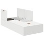 Estructura de Cama de Almacenamiento Blanca 90x190 cm by , Beds and slatted bases - Ref: Foro24-3335405, Price: 193,81 €, Dis...