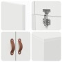 Marco de Cama de Almacenamiento Blanco 75x190 cm de , Camas y somieres - Ref: Foro24-3335413, Precio: 172,17 €, Descuento: %