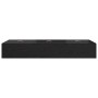 Estructura de Cama Roble Negro 75x190 cm Madera Fina by , Beds and slatted bases - Ref: Foro24-3335414, Price: 171,19 €, Disc...