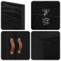 Estructura de Cama Roble Negro 75x190 cm Madera Fina by , Beds and slatted bases - Ref: Foro24-3335414, Price: 171,19 €, Disc...