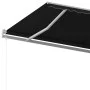 Manual retractable awning with anthracite gray poles 6x3.5 m by vidaXL, Awnings - Ref: Foro24-3070079, Price: 702,28 €, Disco...