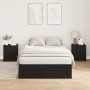 Cama con Almacenamiento Roble Negro Madera Doble Estándar by , Beds and slatted bases - Ref: Foro24-3335422, Price: 308,33 €,...