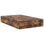 Estructura de Cama de Almacenamiento Roble Ahumado 120x190 cm de , Camas y somieres - Ref: Foro24-3335425, Precio: 299,89 €, ...