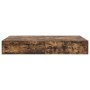 Estructura de Cama de Almacenamiento Roble Ahumado 120x190 cm de , Camas y somieres - Ref: Foro24-3335425, Precio: 299,89 €, ...