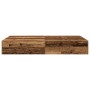 Estructura de Cama de Almacenamiento de Madera Vieja 120x190 cm by , Beds and slatted bases - Ref: Foro24-3335427, Price: 289...