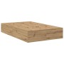 Estructura de Cama de Almacenamiento de Roble Artisan 120x190 cm von , Betten und Lattenroste - Ref: Foro24-3335428, Preis: 2...