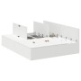 Estructura de Cama de Almacenamiento Blanca 135x190 cm by , Beds and slatted bases - Ref: Foro24-3335437, Price: 316,20 €, Di...
