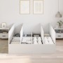 Estructura de Cama de Almacenamiento Blanca 135x190 cm by , Beds and slatted bases - Ref: Foro24-3335437, Price: 316,20 €, Di...