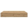 Cama con Almacenamiento Roble Artesanal Madera Elaborada Doble by , Beds and slatted bases - Ref: Foro24-3335444, Price: 306,...