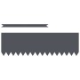bordes de césped 30 pcs antracita 100x0,5x30 cm acero by , Garden edging and edging - Ref: Foro24-3335783, Price: 268,09 €, D...