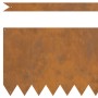 Bordes para Jardín 30 pcs 100x0,5x30 cm Acero Resistente a la Intemperie de , Ribetes y bordes para jardín - Ref: Foro24-3335...