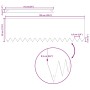 Bordes para Jardín 30 pcs 100x0,5x30 cm Acero Resistente a la Intemperie de , Ribetes y bordes para jardín - Ref: Foro24-3335...