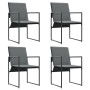 Set de Comedor de Jardín de 6 Piezas con Cojines de Acero y Textilene von , Gartensets - Ref: Foro24-3335858, Preis: 273,79 €...