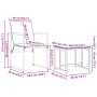Juego de comedor de jardín de 10 piezas de con cojines de acero y textileno von , Gartensets - Ref: Foro24-3335863, Preis: 36...
